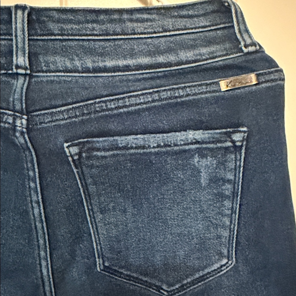 Kancan Cadence Ultra High Rise Slim Straight Leg Jeans - Picture 7 of 9
